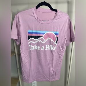 Pink 'Take a Hike' Graphic T-Shirt